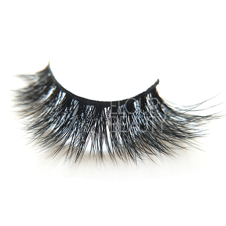 Private label volume wispy 5D mink lash vendors China EL82